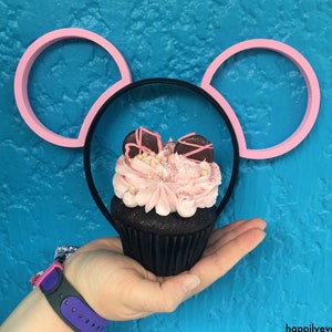 Millennial Pink 3D Printed Mickey Mouse Ears IllusionEars Headband