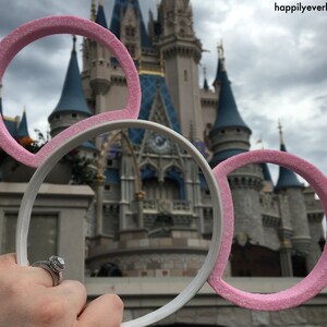 Millennial Pink 3D Printed Mickey Mouse Ears IllusionEars Headband