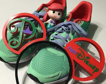 RunDisney Disney Princess Half Marathon 3D Printed Mickey Mouse Ears IllusionEars Headband