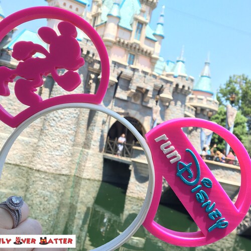 RunDisney 3D Printed Mickey Mouse Ears IllusionEars Headband