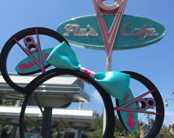 Flo's V-8 Cafe 3D Printed Mickey Mouse Ears IllusionEars Headband