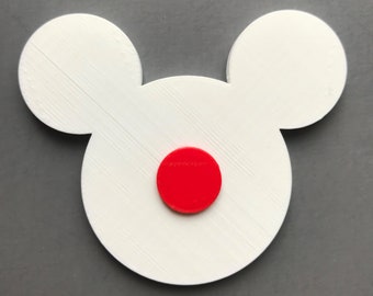 Japan Mickey Mouse Flag Epcot World Showcase Women and Girls Hair Clip Barrette Accessory or Brooch Pin