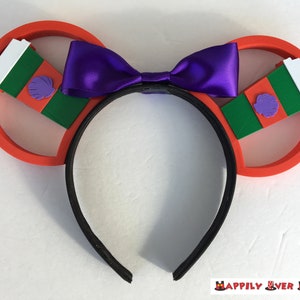 Ariel Little Mermaid Coffee Cup 3D Printed Mickey Mouse Ears IllusionEars Headband