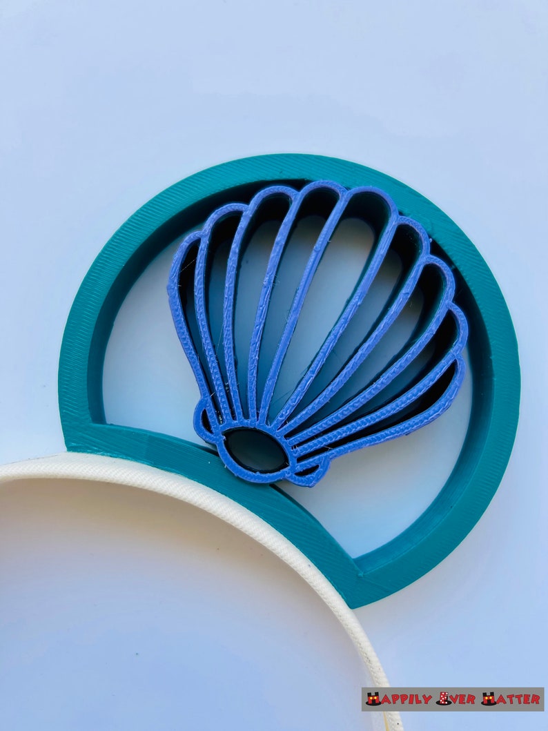 Mermaid Shells Ariel Little Mermaid 3D Printed Mickey Mouse - Etsy