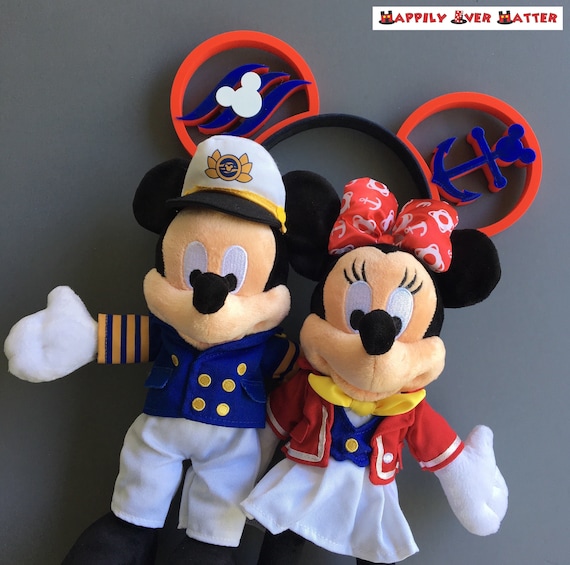 Disney Cruise Line Mickey or Minnie Anchor 3D Printed Mouse  display picture 1