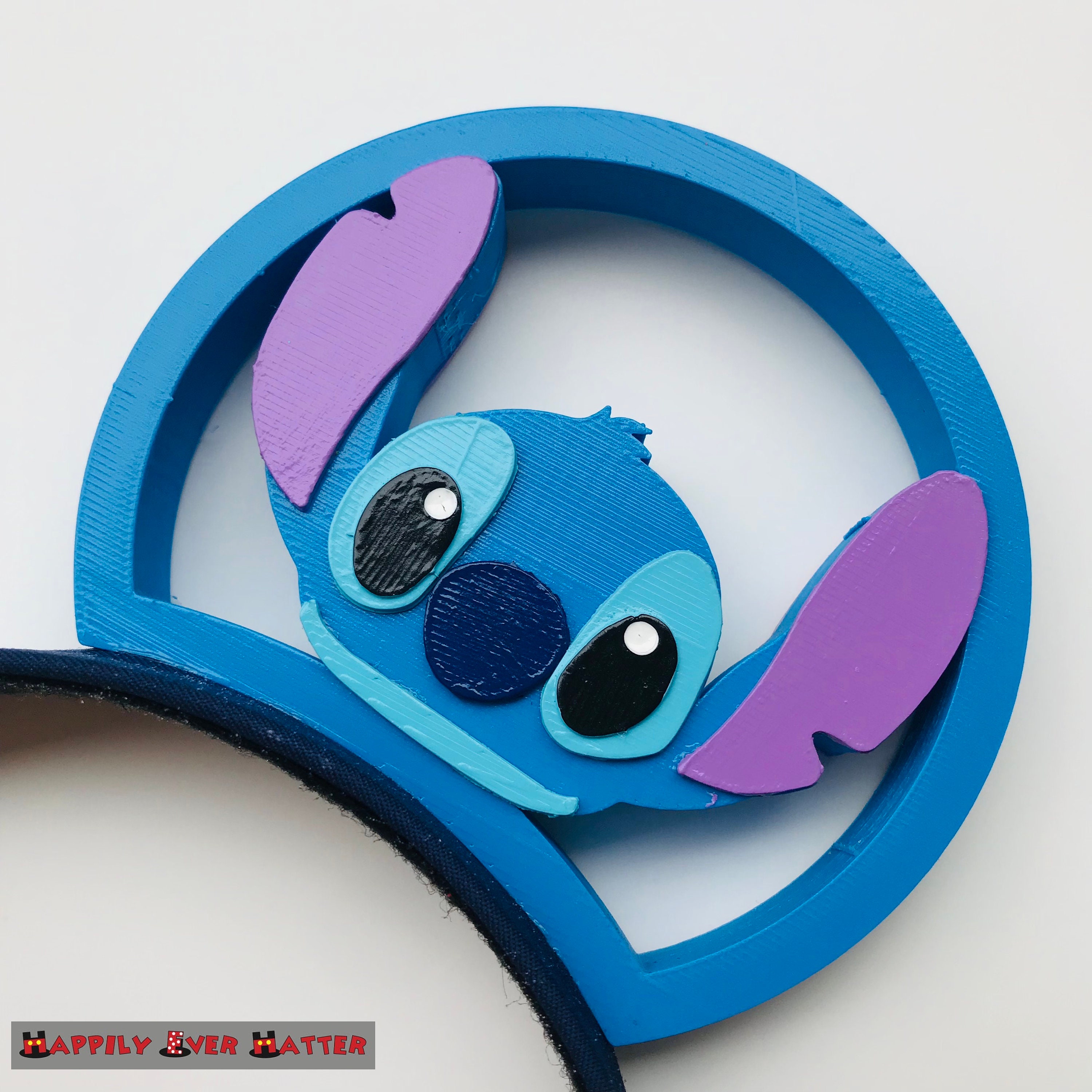 NWT Disney Parks Tokyo 3D Plush Stitch Experiment 626 Headband Lilo and Stitch New Lilo and stitch pastel ears and headband coming soon on  main image 2