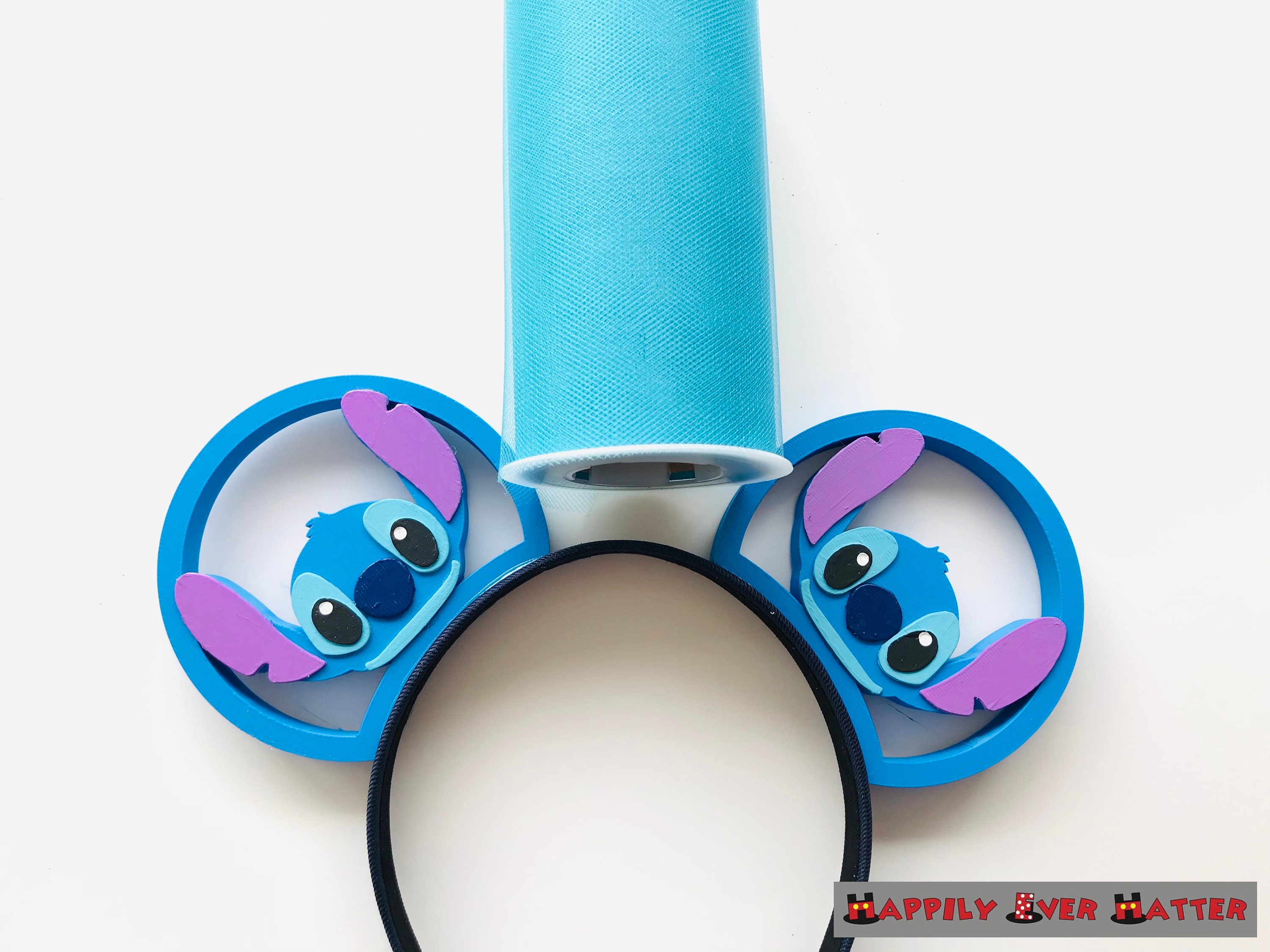 NWT Disney Parks Tokyo 3D Plush Stitch Experiment 626 Headband Lilo and Stitch New Lilo and stitch pastel ears and headband coming soon on  main image 3