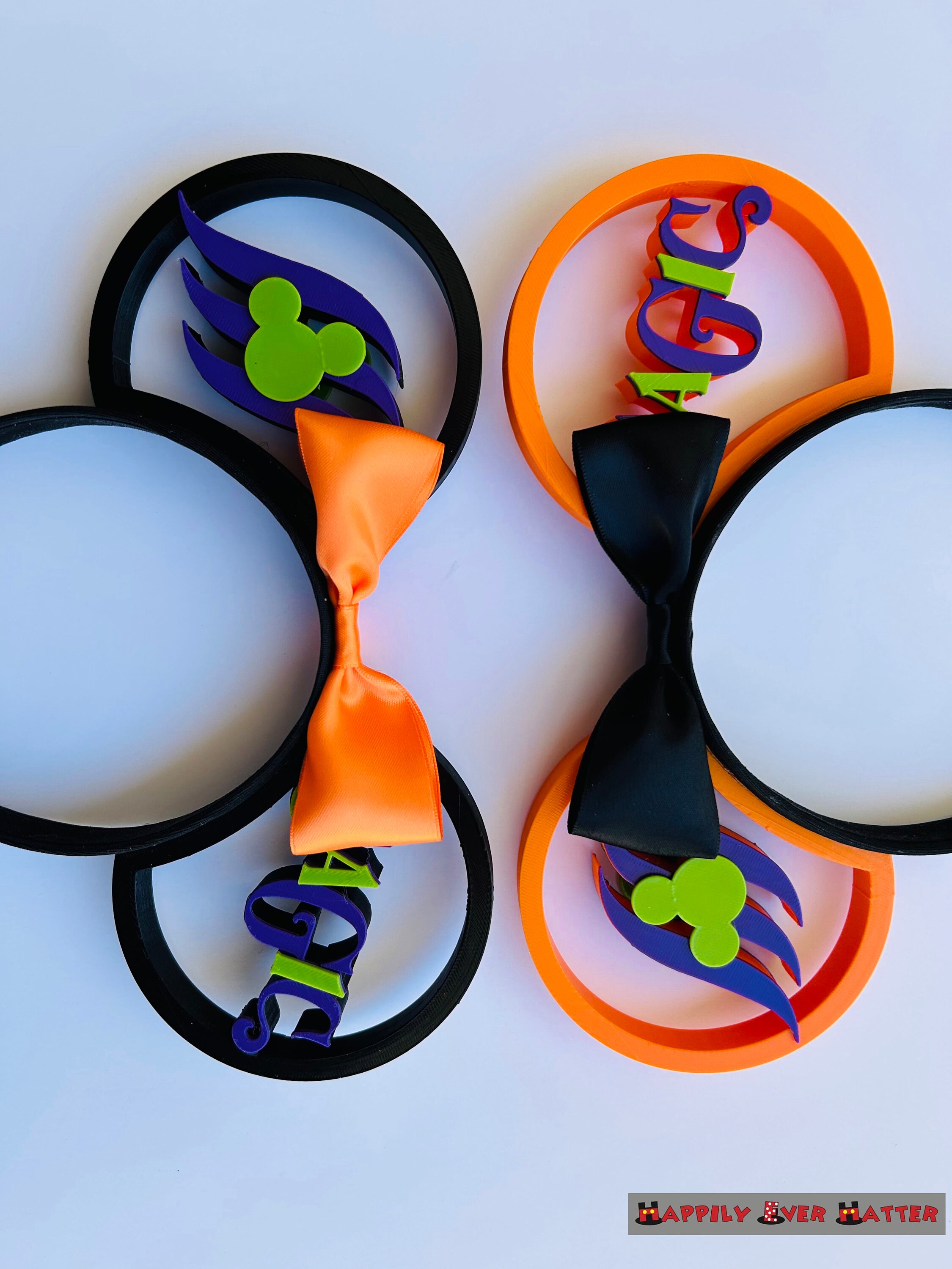Disney Cruise Line Ship Name Halloween 3D Printed Mickey 