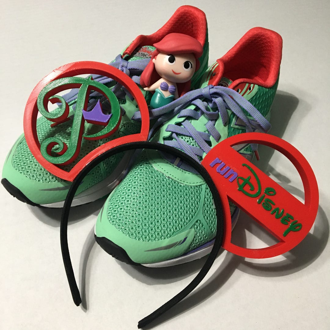 Rundisney Disney Princess Half Marathon 3D Printed Mickey  display picture 1