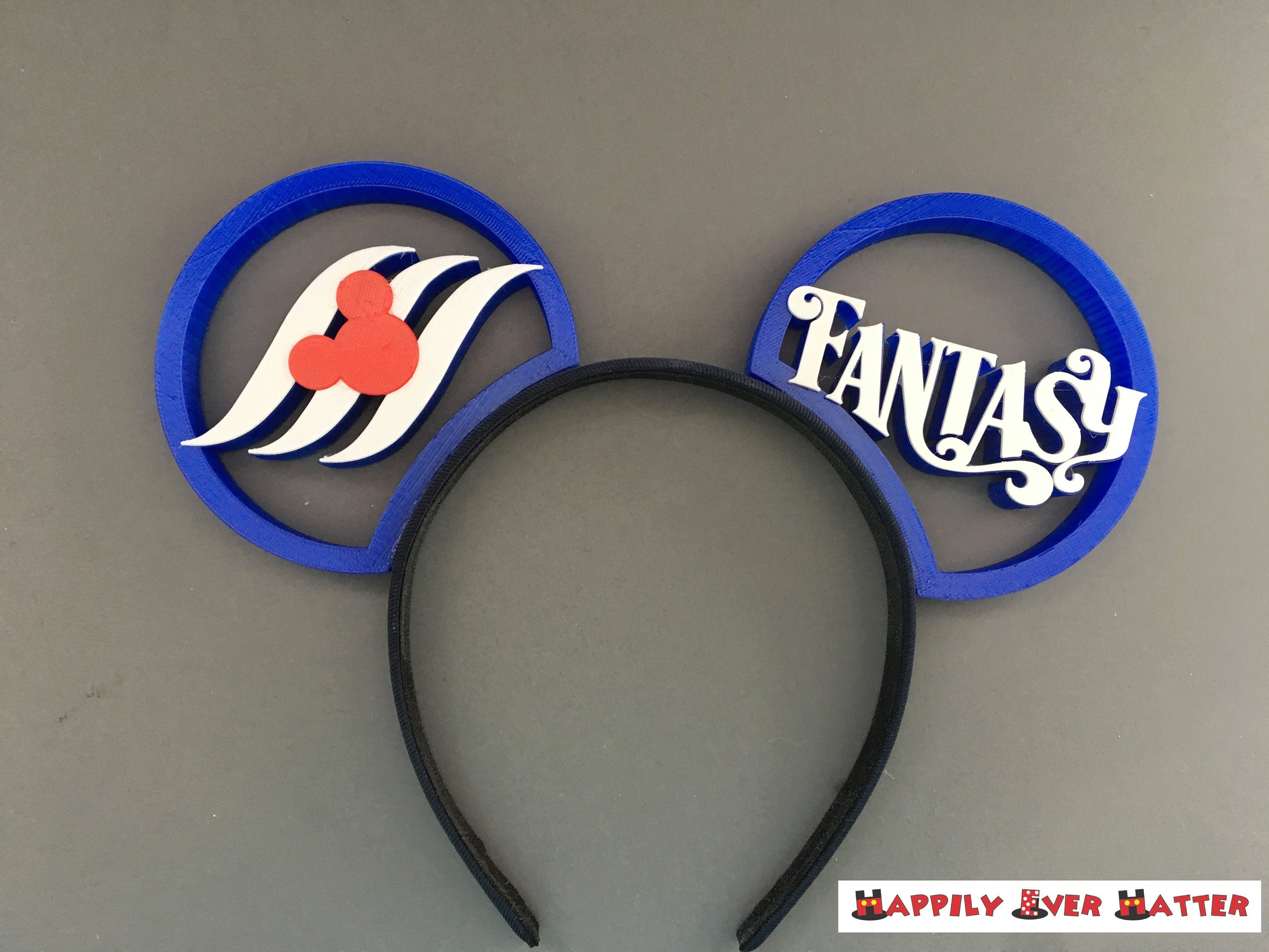 Disney Cruise Line Fantasy 3D Printed Mickey Mouse Ears