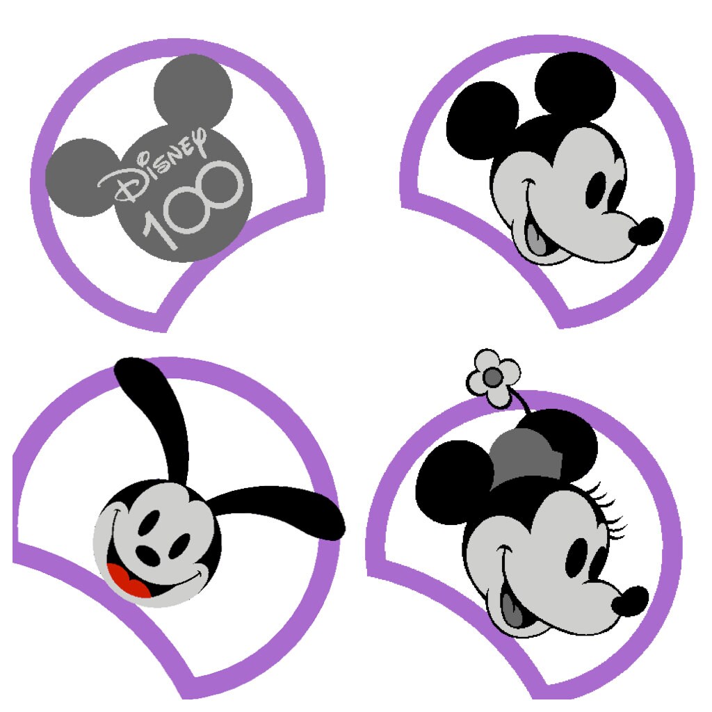 Disney 100 Years Mickey, Minnie, Oswald the Lucky Rabbit  display picture 2