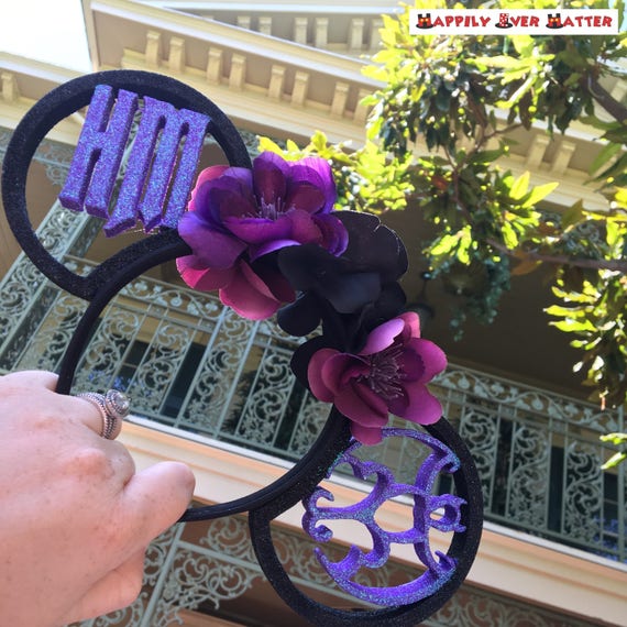 Haunted Mansion Flower Crown 3D Printed Mickey Mouse Ears  display picture 3