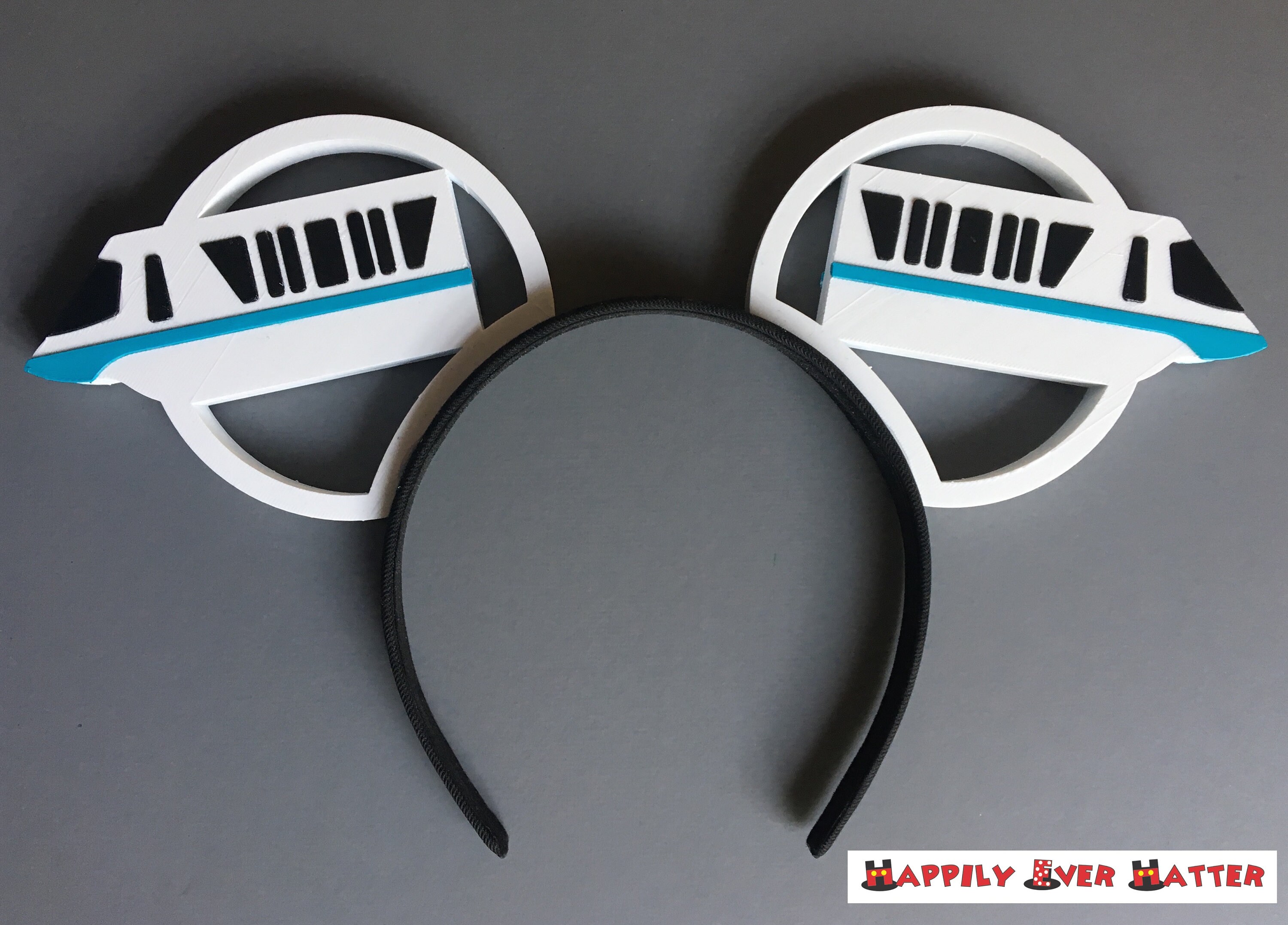 Monorail Walt Disney World 3D Printed Mickey Mouse Ears  display picture 2