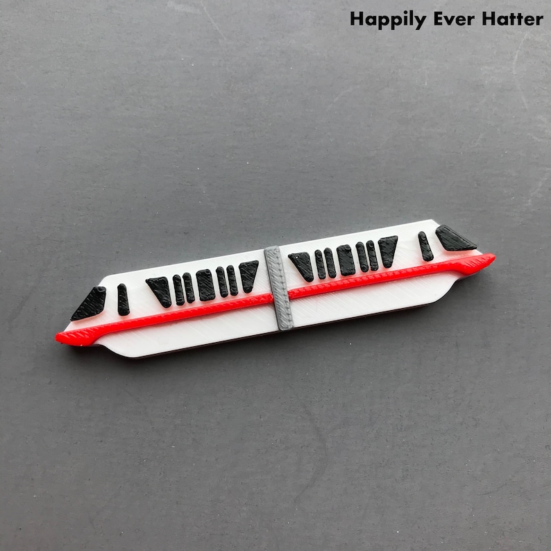 Monorail Walt Disney World 3D Printed Women and Girls Hair ...