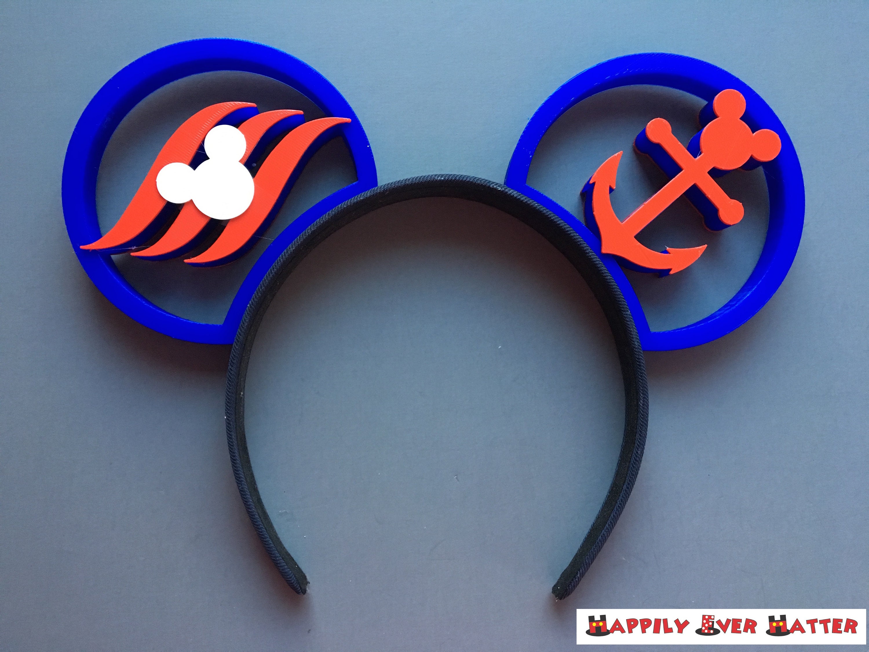 Disney Cruise Line Mickey or Minnie Anchor 3D Printed Mouse  display picture 1