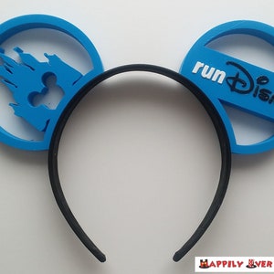 Mouse Castle RunDisney 3D Printed Mickey Mouse Ears IllusionEars Headband