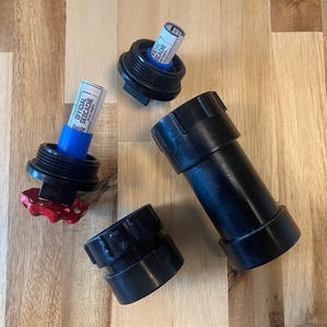 Recycled ABS Geocache Container: Waterproof Hide-a-Key with Logbook