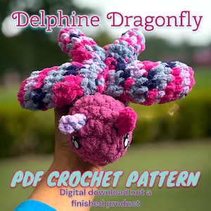 Delphine Dragonfly Crochet Pattern