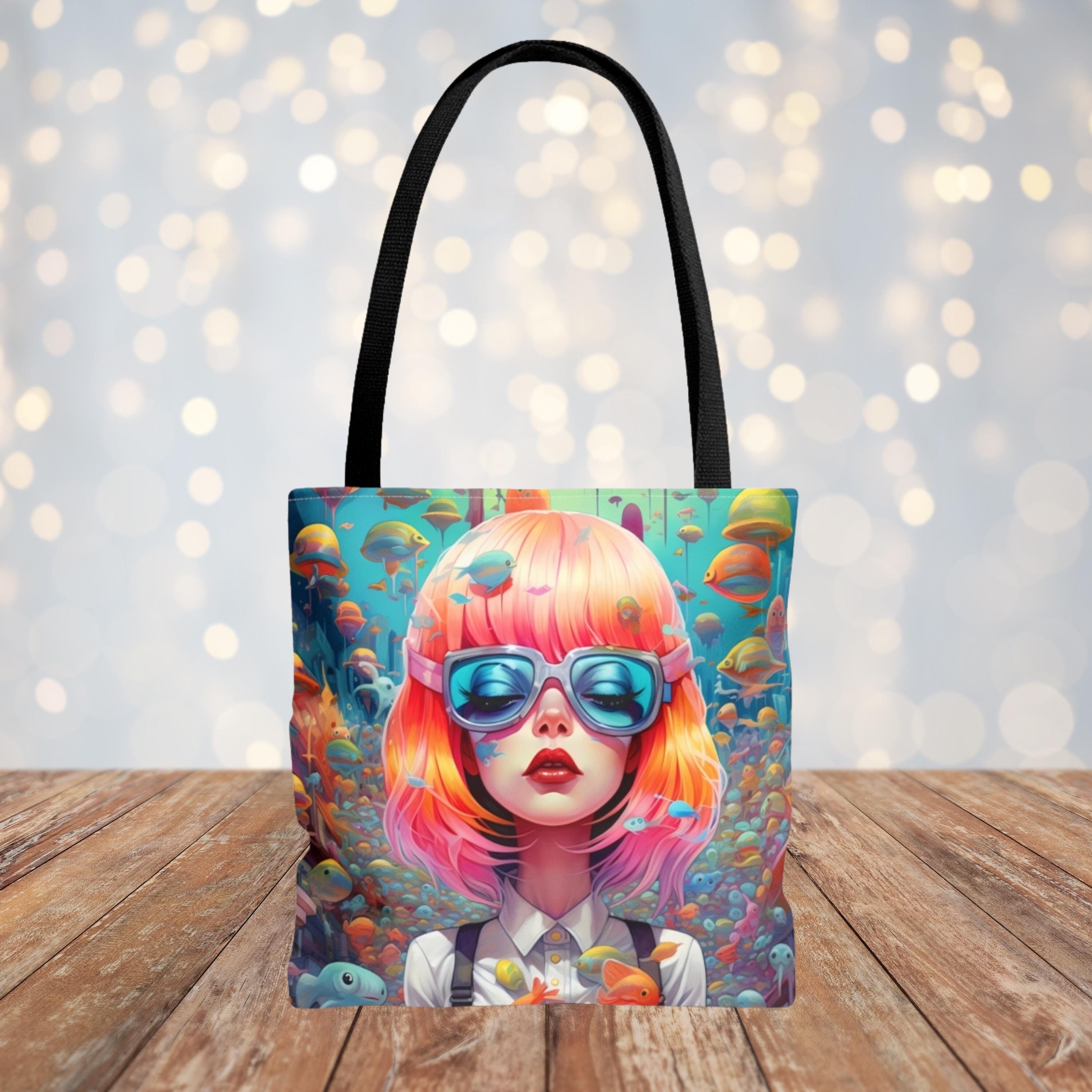 Funky tote bags uk sale