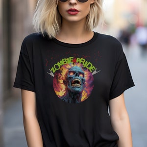 Zombie T-Shirt, Horror Shirt, Zombie Fan Shirt, Monster T-Shirt, Gothic T-Shirt, Horror Fan Shirt, Living Dead T-Shirt, Undead Shirt, Creepy