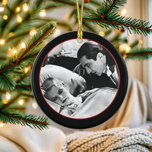Classic Horror Dracula Ornament, Vampire Lover, Halloween Tree, Christmas, Spookie Holiday, Goth, Gothic, Movie Monster, Ceramic, Gift Idea