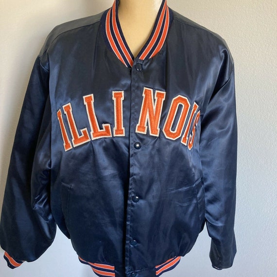 Vintage Swingster ILLNIOS Bomber Jacket Size Large