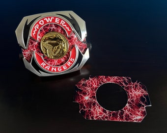 Custom Morphing Grid Lens Sticker for Morpher MMPR Power Rangers