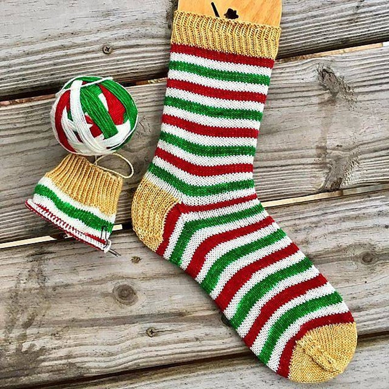 9 Circular Sock Knitting PDF Pattern Download Etsy Australia
