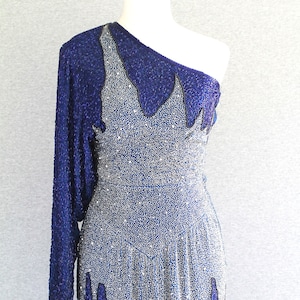 Koraliki - "Frozen" Szklane koraliki i perły - Zimne ramię, Art Deco, Suknia wieczorowa, Trofeum, Blask, Suknia koktajlowa, autorstwa Suzarila -175DL