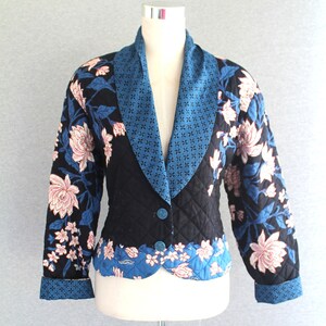 1980s Cropped Quilted Jacket by Carole Little Golden Girls image 1