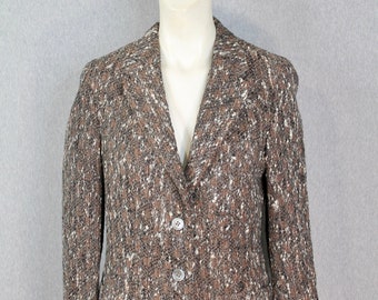 1970s Tweed Blazer - Rosenblum Sportswear - 70s Wool Blazer - Fall Jacket