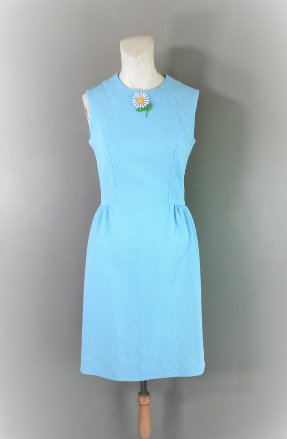 Mid Century Mod - Solid Blue -  1960-70 - Pastel B