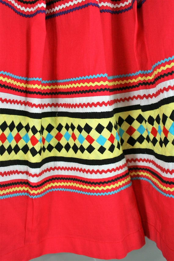 Seminole - Tribal Skirt - Extimated XS - 25" waist - image 2