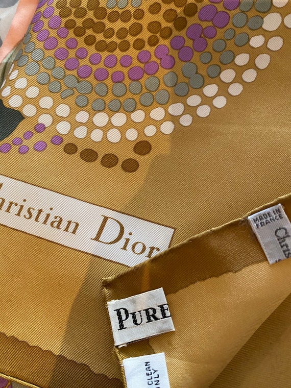 Christian Dior   - Gold - Lavender - Mod - Abstra… - image 4