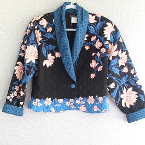 1980s Cropped Quilted Jacket by Carole Little Golden Girls image 2