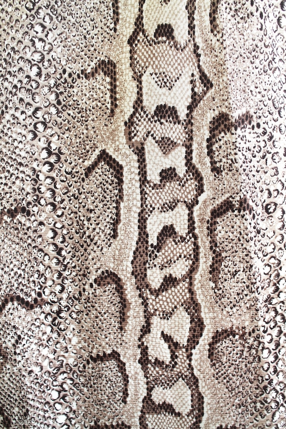 Jude Long Sleeve Maxi Dress - Snake Charmer