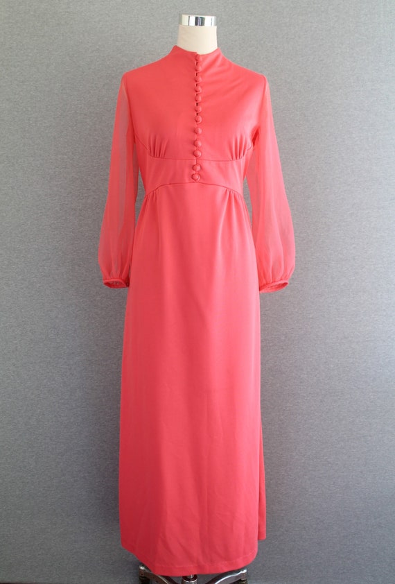 coral sheer dress Ellie Wilde EW34034 Size 10 Coral Prom Dress Long Sheer Sequin Feather off the shoulder slit Dress corset gown