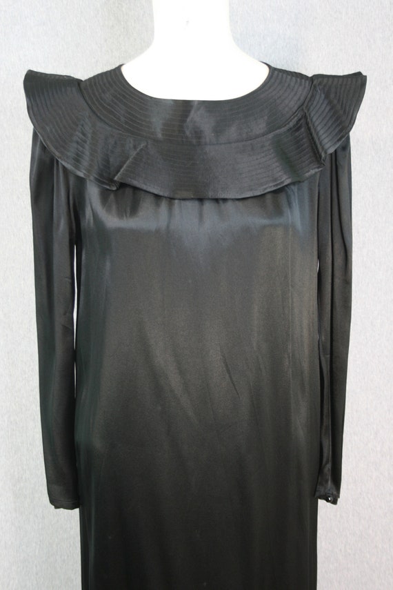 1980-90s - ALBERT NIPON - Black - Cocktail Dress … - image 6