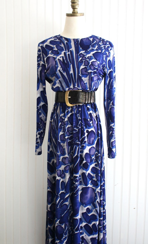 knee length dresses for ladies Feeling Boho Tiered Maxi Dress S / Sky Blue main image 0