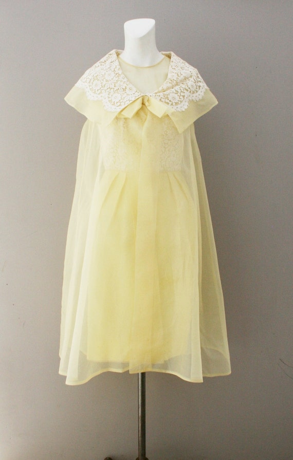 1960's - Yellow Oraganza - Wedding - Mid Century -