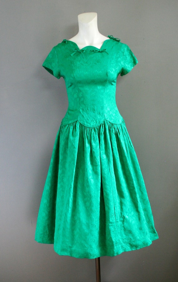 1950 - Suzy Brooks - Kelly Green - Emerald Green … - image 1