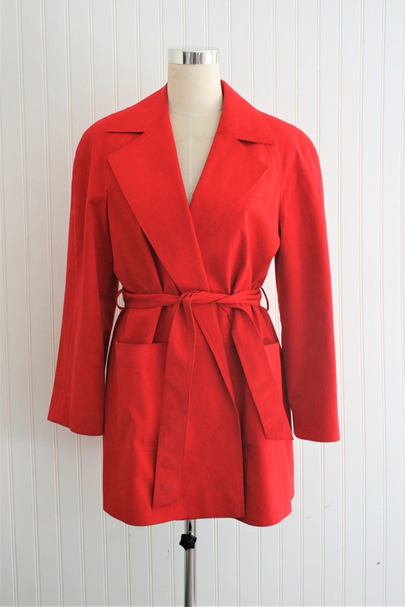 1970-80s - Ultrasuede - Jacket - Duster - Trench -
