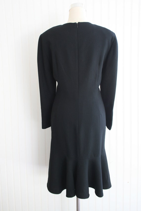 Zip It  - Circa 1980s - Wool Crepe - Lined - PSI … - image 3