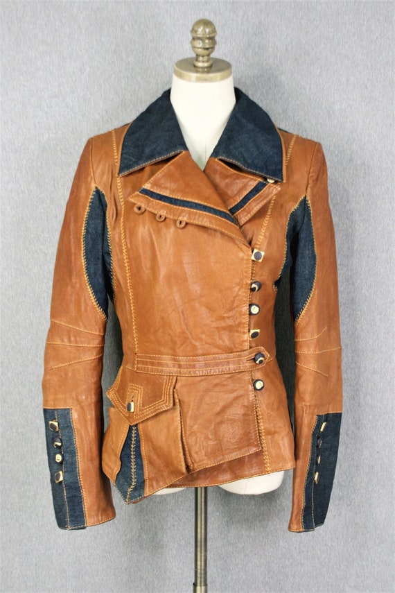 mad design denim jacket - Gem