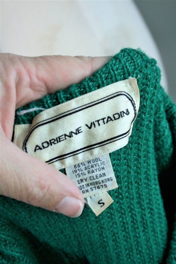 kelly green sweater dress