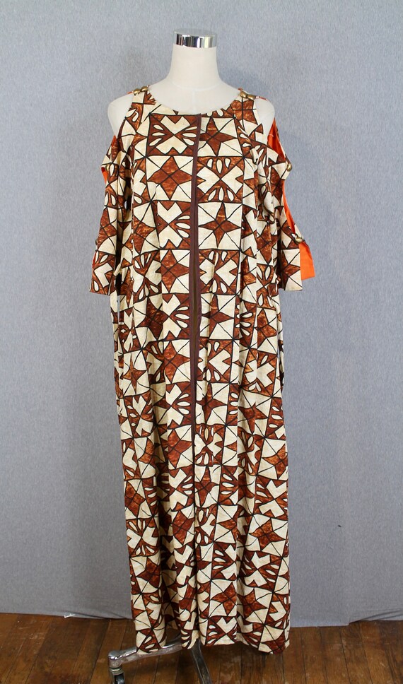 New Polka Kaftan Duster Made in Jamaica main image 1