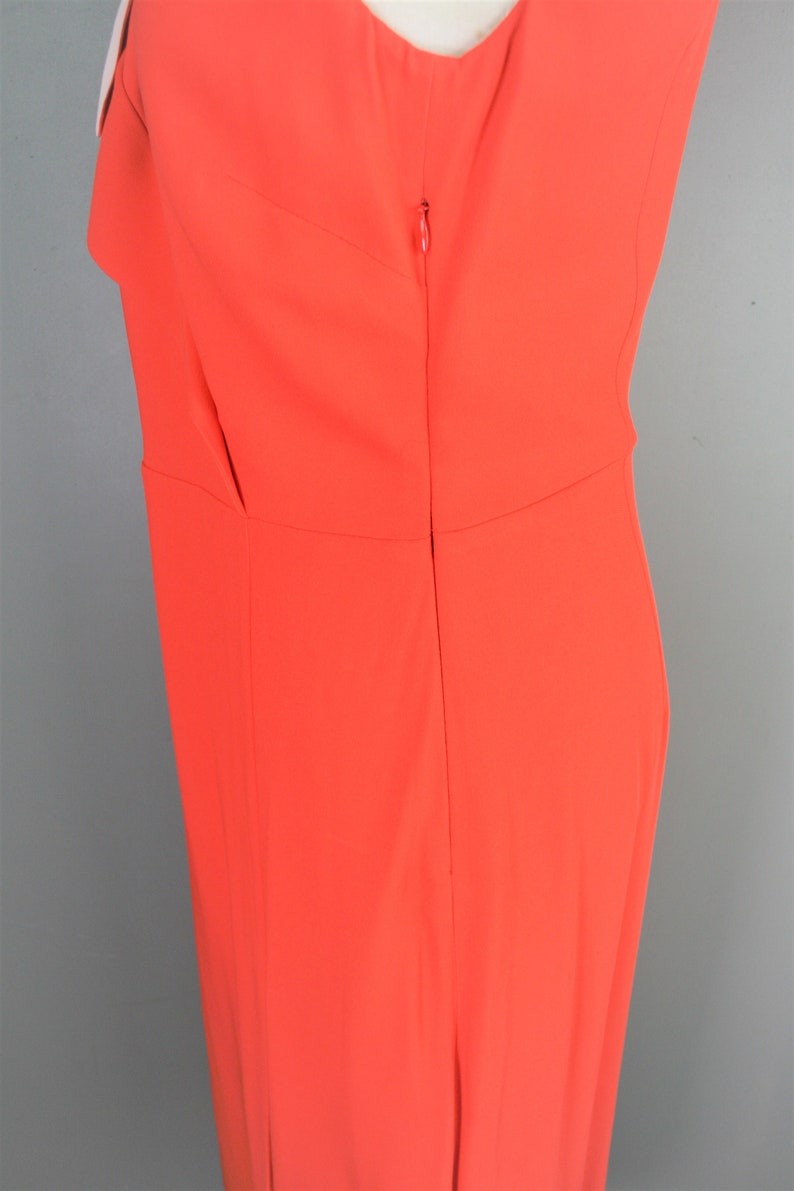 FENDI Orange Silk Crepe Marked size 44 Estimated size 12 image 4