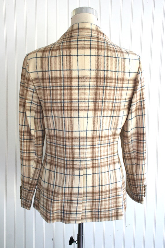 Pendleton - Young Pendleton - Wool Blazer - blue … - image 3