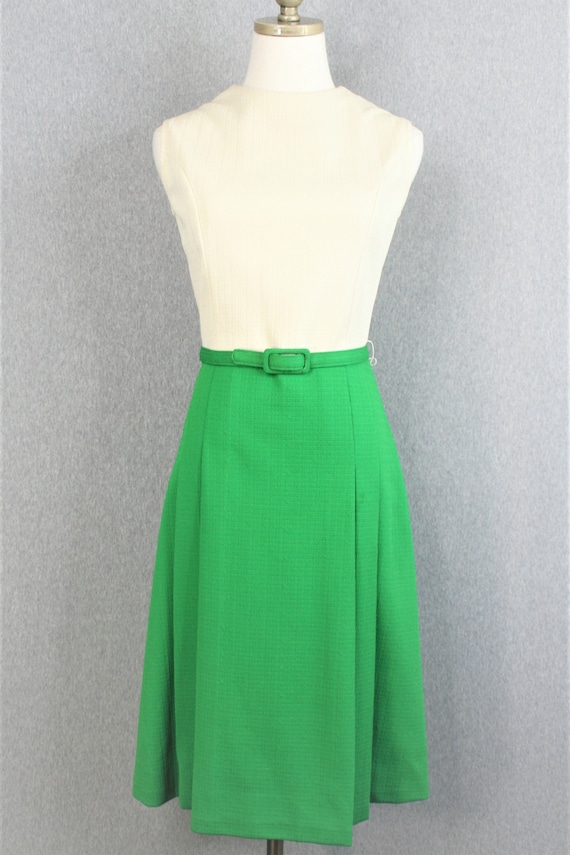 1960's - Mid Century Mod - Color Blocked - Day Dr… - image 2