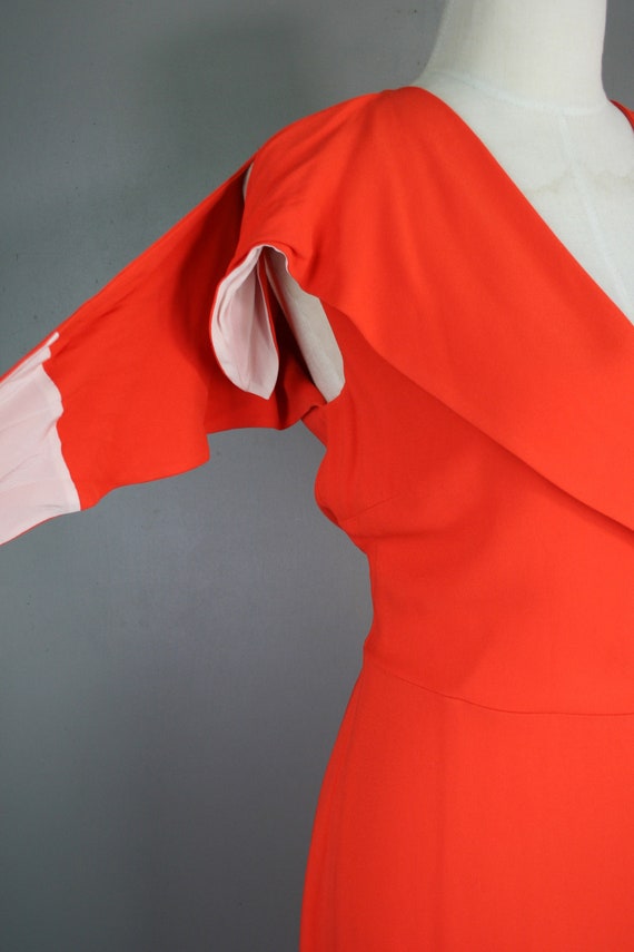 FENDI - Orange - Silk Crepe - Marked size 44 - Es… - image 3